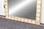 Wood Square Bleached Blossom Mother of Pearl Inlay Mirror For Sale - Image 7 of 9