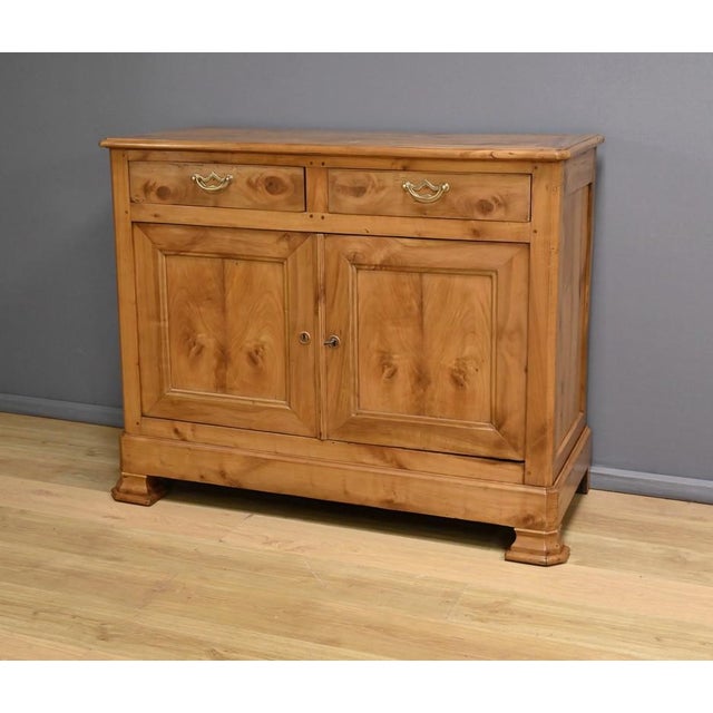 Louis Philippe Style Cherrywood Sideboard, 1900s For Sale - Image 12 of 18