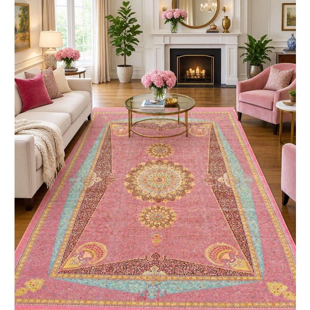 Pasargad DC Exquisite Design Paris Palace Fine Power Loom v. Silk Rug For Sale - Image 4 of 4