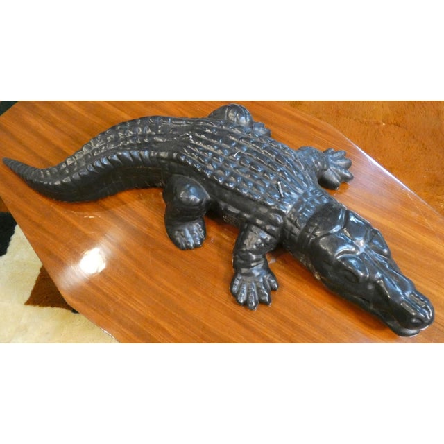 Handmade Black Edition Big Krokodil Candle by Wiedemann 1861, Germany, 1990s For Sale - Image 3 of 17