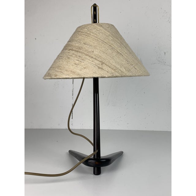 Mid-Century Dornstab Table Lamp attributed to A. Pöll for Kalmar, 1947 For Sale - Image 15 of 18