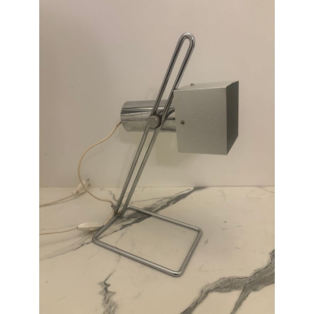 Vintage Space Age Desk Lamp, 1970s For Sale - Image 3 of 13