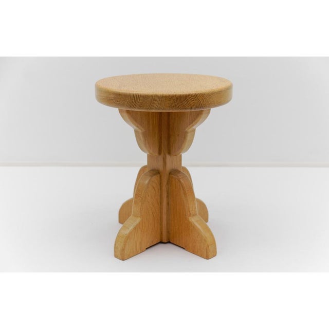 Great decorative stool set from France, circa 1960s. Light, normal signs of use.