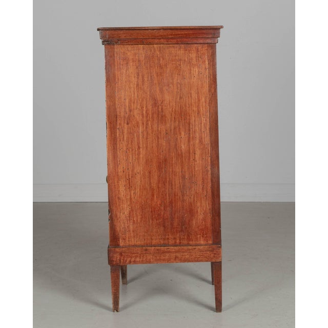 French Country Side Table With Tambour Door Circa 1850 For Sale In Orlando - Image 6 of 8