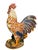 Ceramic Large Italian Vintage Mid Century Hand Painted Ceramic Rooster & Sunflowers Statue/Figurine For Sale - Image 7 of 10
