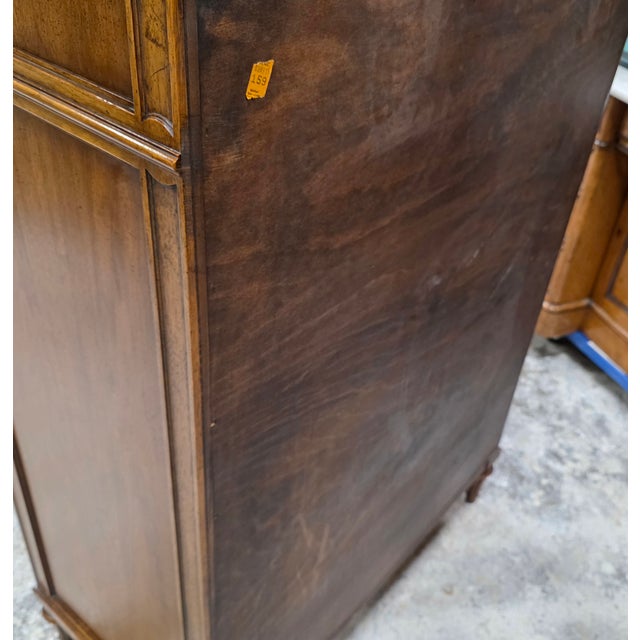 Henredon Vintage Henredon Furniture French Neoclassical Louis XVI–style Tall Chest For Sale - Image 4 of 17