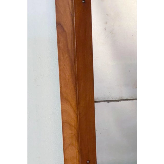 Long and Narrow Swedish Biedermeier Mirror, Circa 1840 For Sale - Image 4 of 6