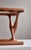 Poul Hundevad Danish Modern Gold Hill Stool in Oak and Black Leather attributed to Poul Hundevad, 1960 For Sale - Image 4 of 17