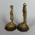 Bronze Statues of a Traffic Policeman and Policewoman on a Wooden Base, 20th Century, Set of 2 For Sale - Image 4 of 12