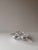 Mid-Century Modern Vintage Crystal Glass Trio Tealight Candle Holder For Sale - Image 3 of 5