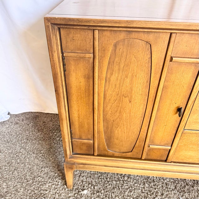Mid Century Modern Walnut Credenza For Sale - Image 10 of 10