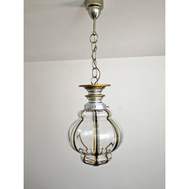 Murano Glass Pendant Lamp by Toni Zuccheri, 1970s For Sale - Image 12 of 18