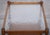 English Tea Bar Cart in Oak with Twisted Legs and Glass Top, 1950s For Sale - Image 6 of 8
