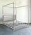 Vintage Metal King Canopy Bed Frame For Sale - Image 10 of 12