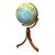 Wood Glowing Globe Map World For Sale - Image 7 of 7