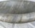 Italian Natural Colored Stone Sink W/ Bluish Gray Detailing For Sale - Image 4 of 9