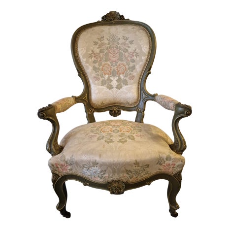 Chair with Armrests, France, 1870s For Sale