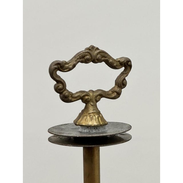 Brutalist Cast Iron & Marine Chain Links Floor Lamp, France, 1960s For Sale - Image 10 of 16