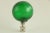 Not Yet Made - Made To Order Emerald Green Blown Glass Lamp Finial on Chrome For Sale - Image 5 of 6