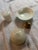 Mid 20th Century Murano Art Glass Smoking Set, Bullicante White With Gold Flecks For Sale - Image 14 of 18
