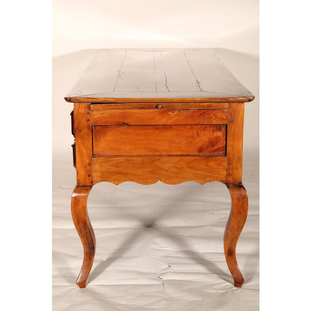 Louis XV Provincial Fruitwood Desk For Sale In Los Angeles - Image 6 of 12