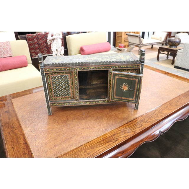 Indian 1920s Painted Altar From India For Sale - Image 3 of 7