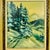 1970s Vintage Impressionist Landscape Snow Covered Trees Folk Art Original Oil Painting, Artist Signed For Sale - Image 12 of 12