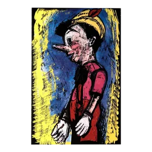 Jim Dine Pinocchio, 2008 - Signed