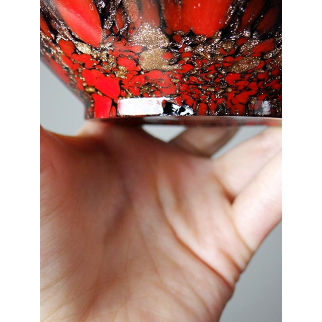 Murano Aventurine Glass Bathroom Set by Vincenzo Nason, Set of 3 For Sale - Image 4 of 17