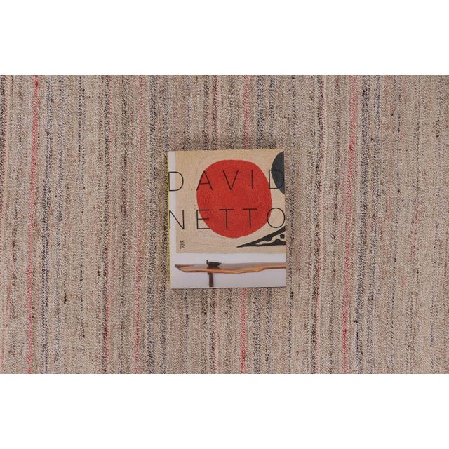 Textile Vintage Persian Palas Bidjar Kilim With Polychromatic Stripes - Rug & Kilim For Sale - Image 7 of 9