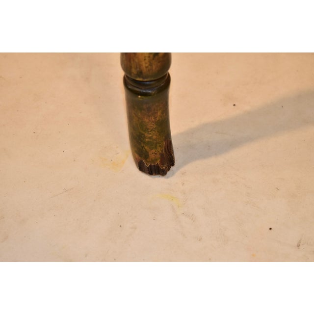 Black Circa 1960's Chinoiserie Side Table From England For Sale - Image 8 of 13