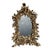 Antique Baroque Brass Table Mirror, 1890s For Sale - Image 6 of 16