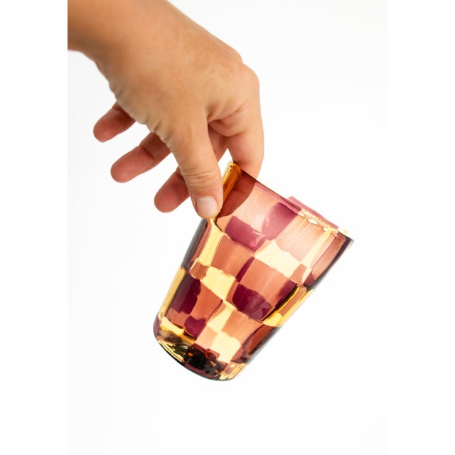 Tequila Drinking Set in Murano Glasses by Mariana Iskra for Ribes Studio, Set of 6 For Sale - Image 12 of 18