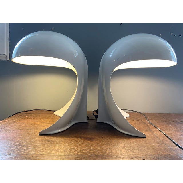Dania Lamps by Dario Tognon by Artemide, 1969, Set of 2 For Sale - Image 10 of 13