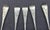 Metal 1882 American Aesthetic Movement Set of 5 Sterling Silver Teaspoons by Whiting - Set of 5 For Sale - Image 7 of 8