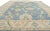 Vintage Blue Oushak Area Rug, 09'02 X 11'09 For Sale - Image 4 of 9