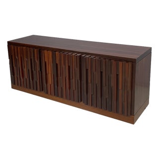 Vintage Wooden Sideboard, 1970s For Sale