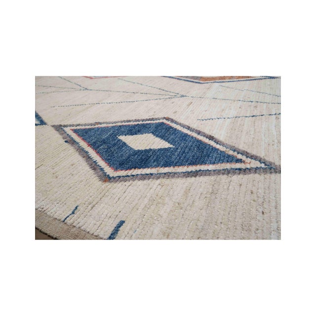 1960s Modern Hand Knotted Wool Rug For Sale - Image 5 of 9