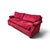 Theodore Alexander English Traditional Crimson Chenille Rolled-Arm Sofa With Nailhead Trim For Sale - Image 11 of 12