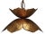 Shimmering and grand, this pendant light features a blooming lotus design that creates a stunning statement. Made of metal...