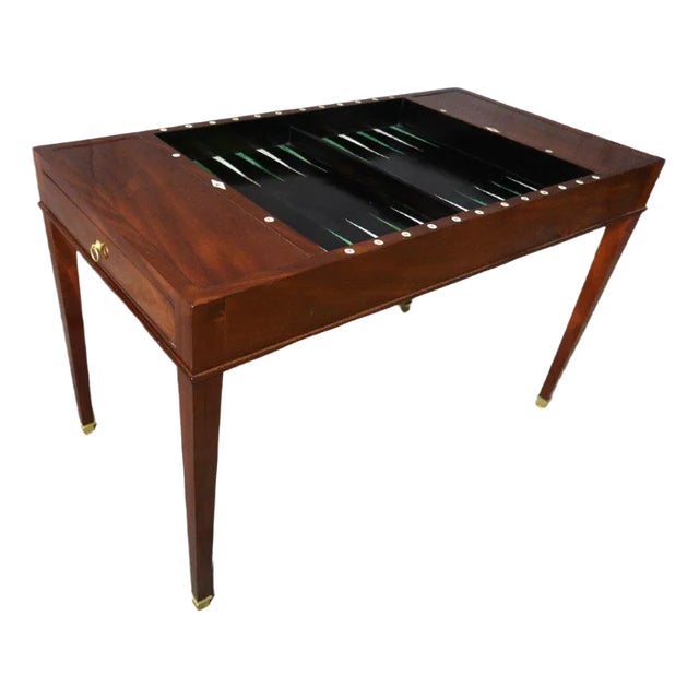 Louis XVI Mahogany Games Table For Sale