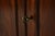 Brown Baker Furniture Style Georgian Flame Mahogany Breakfront Bookcase Cabinet With Drop Front Secretary Desk For Sale - Image 8 of 16