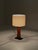 Wood Mid-Century Modern Italian Teak Table Lamp, 1970s For Sale - Image 7 of 17