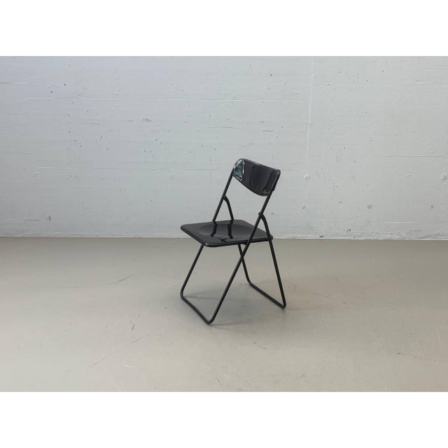 Vintage Ted Folding Chairs by Niels Gammelgaard for Ikea, 1970s, Set of 4 For Sale - Image 13 of 18