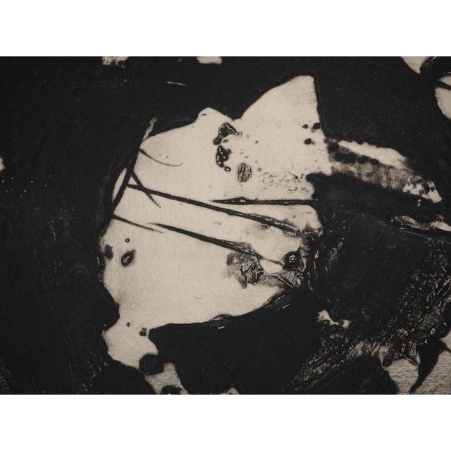 Lionel, Composition in Blue, Etching For Sale - Image 6 of 10