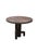 Teak Wood Table, Stunning Wood Textures Burnt Black Finish, Modern Organic For Sale - Image 4 of 7