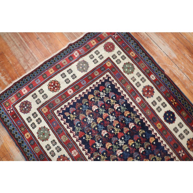 Antique Talish Wide Size Runner - 3'10" x 9'9" For Sale - Image 9 of 9