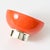 1970s Vintage Orange Ceramic Bowl from Quist, 1970s For Sale - Image 5 of 8