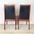 Mid 20th Century MCM Dillingham Walnut High-Back Dining Chairs, Circa 1960s, Set 3 For Sale - Image 5 of 18