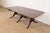 Drexel Regency Carved Mahogany Drop-Leaf Triple Pedestal Extension Dining Table, Newly Refinished For Sale - Image 17 of 17